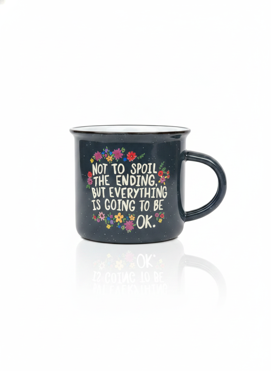 Black Coffee Mug
